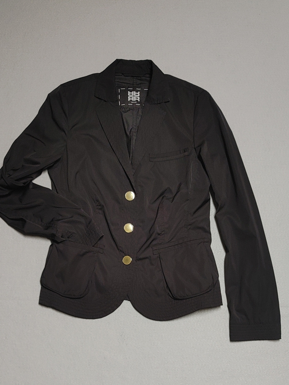 RIANI Nylon Tech Blazer Black Size 6